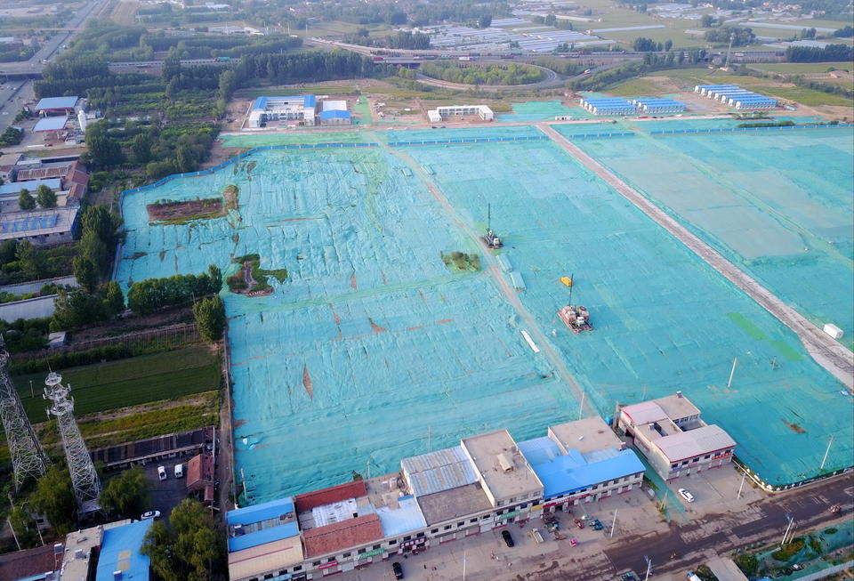 项目强省会｜济南起步区黄河国际会展中心雄姿，建设过程波澜壮阔