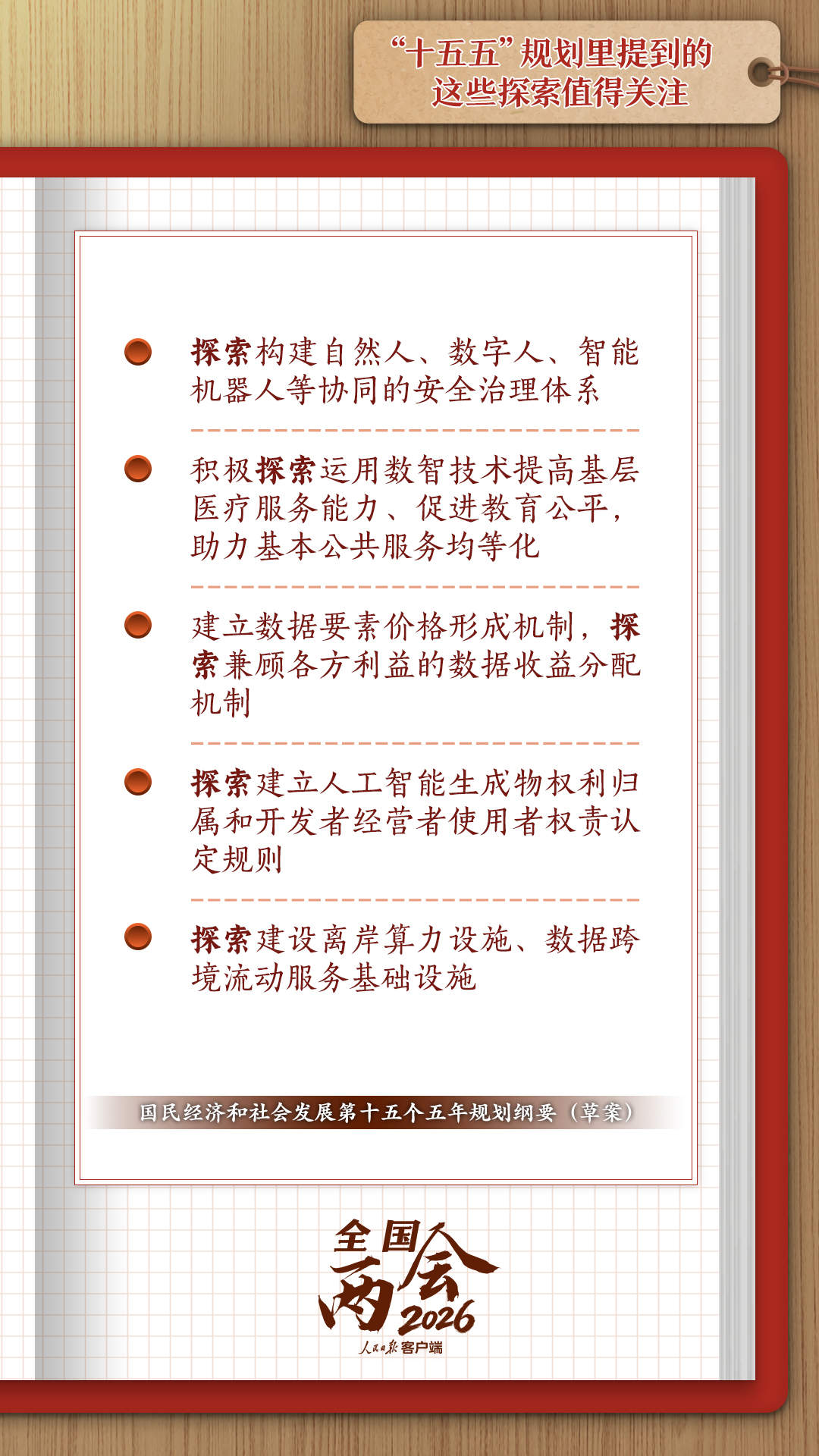 “十五五”规划里提到的这些探索值得关注