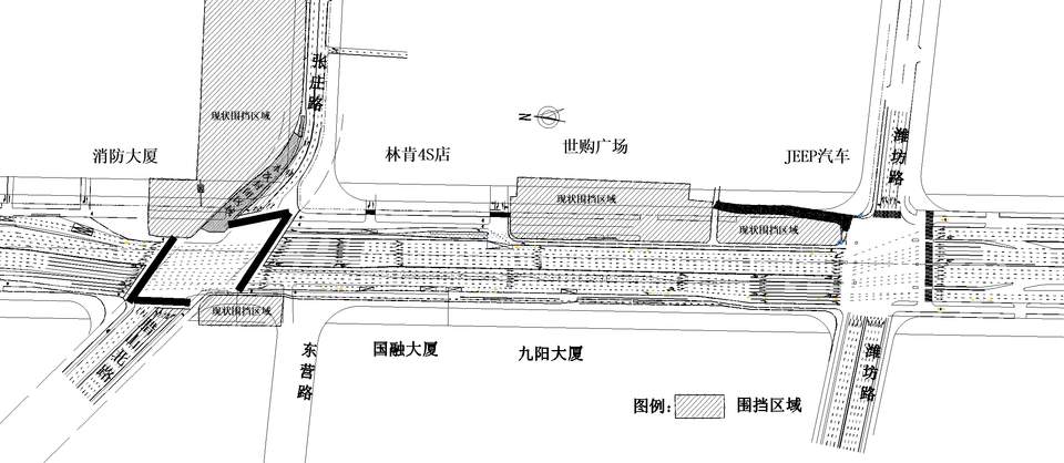 因济南地铁4号线施工,腊山站附近出行有变化