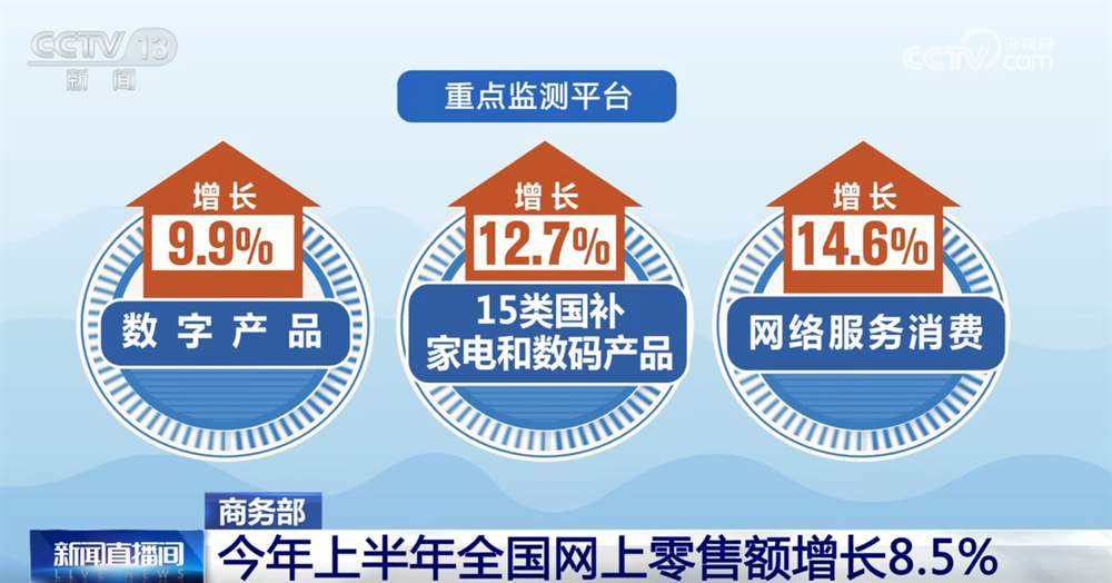 透过数据看上半年全国网上零售“成绩单” 产业电商激发转型新潜力