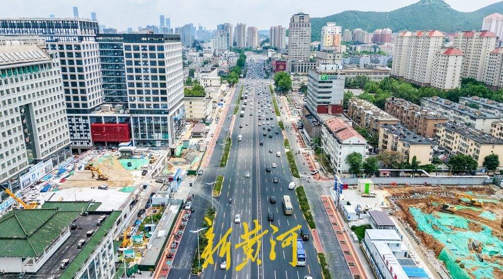 项目强省会｜济南经十路山师东路段恢复双向十车道，地铁4号线沿线道路加速“复原”