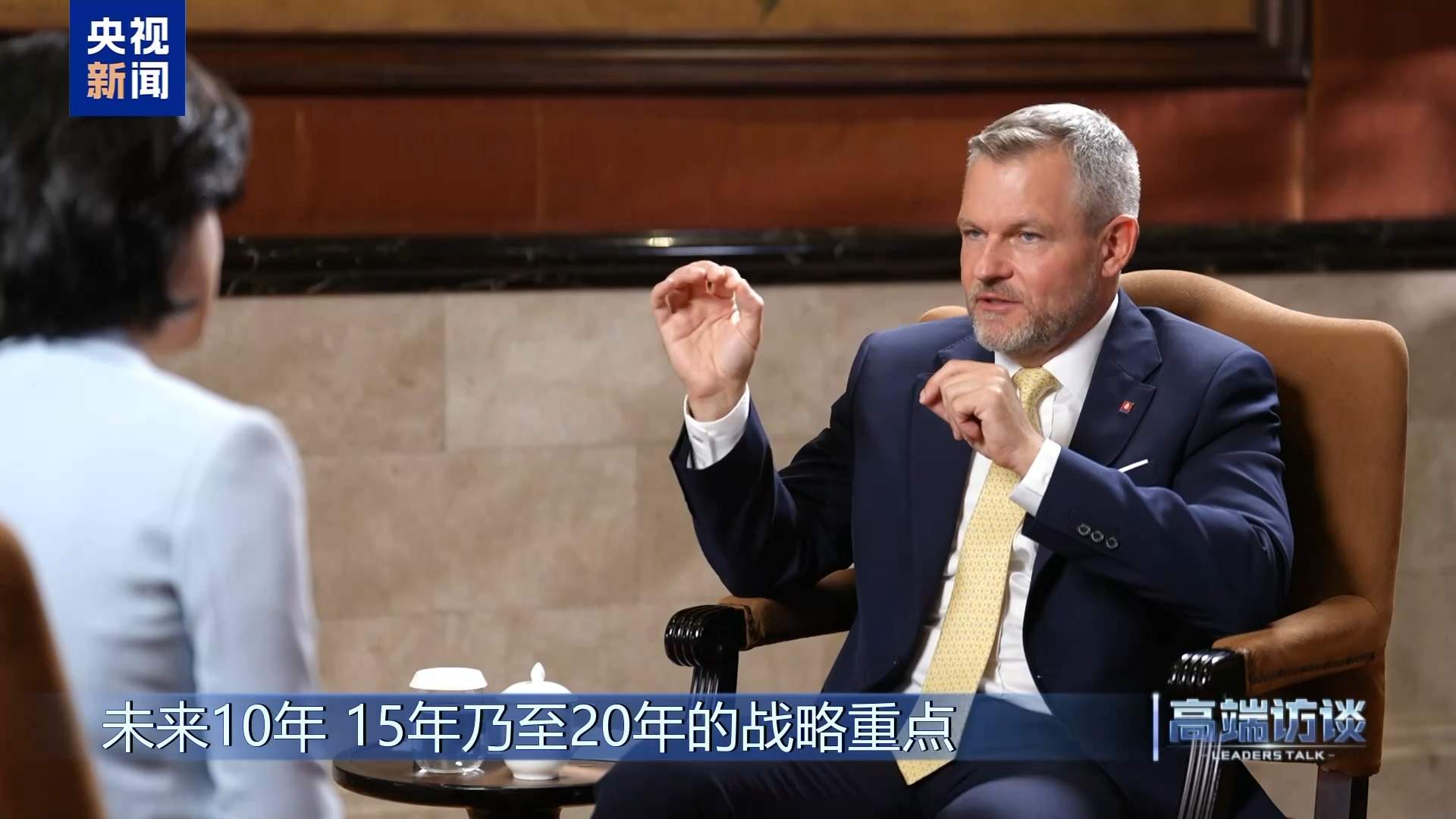 高端访谈丨专访斯洛伐克总统彼得·佩列格里尼