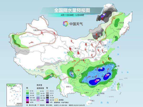 明起降温!华北等地风力强劲 东北地区内蒙古将有强雨雪