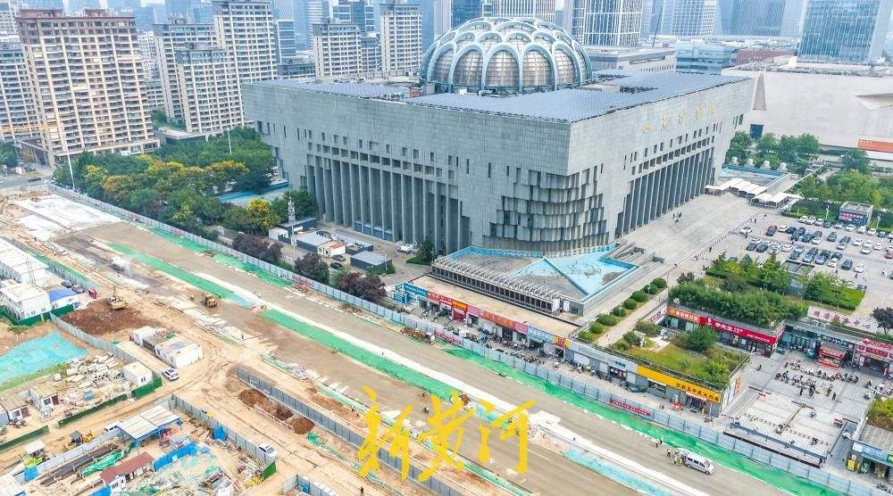 山东博物馆西侧老路扩建，连通经十路与姚家路