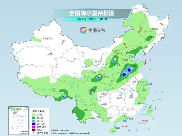 周末我国暴雨范围缩减 下周北方气温将大面积创下半年来新低