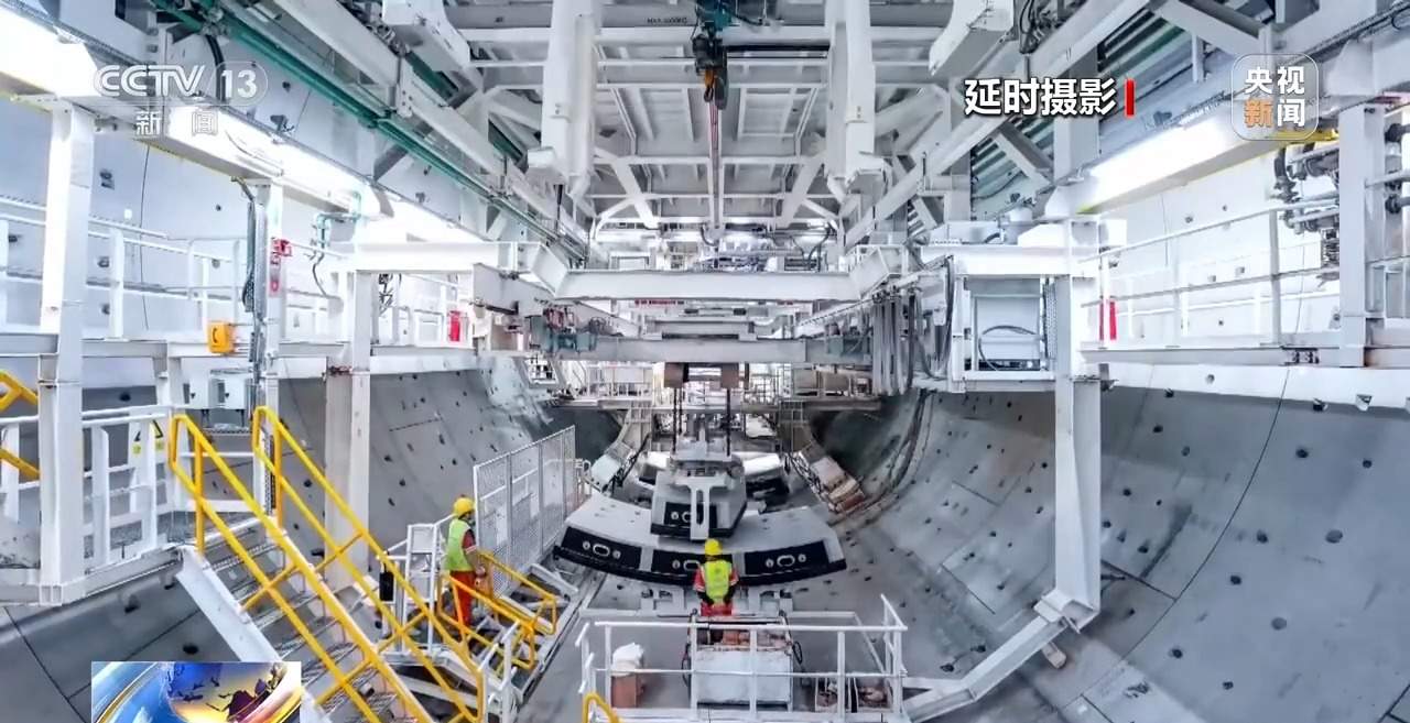世界建设规模最大！胶州湾第二海底隧道主线隧道盾构掘进完成