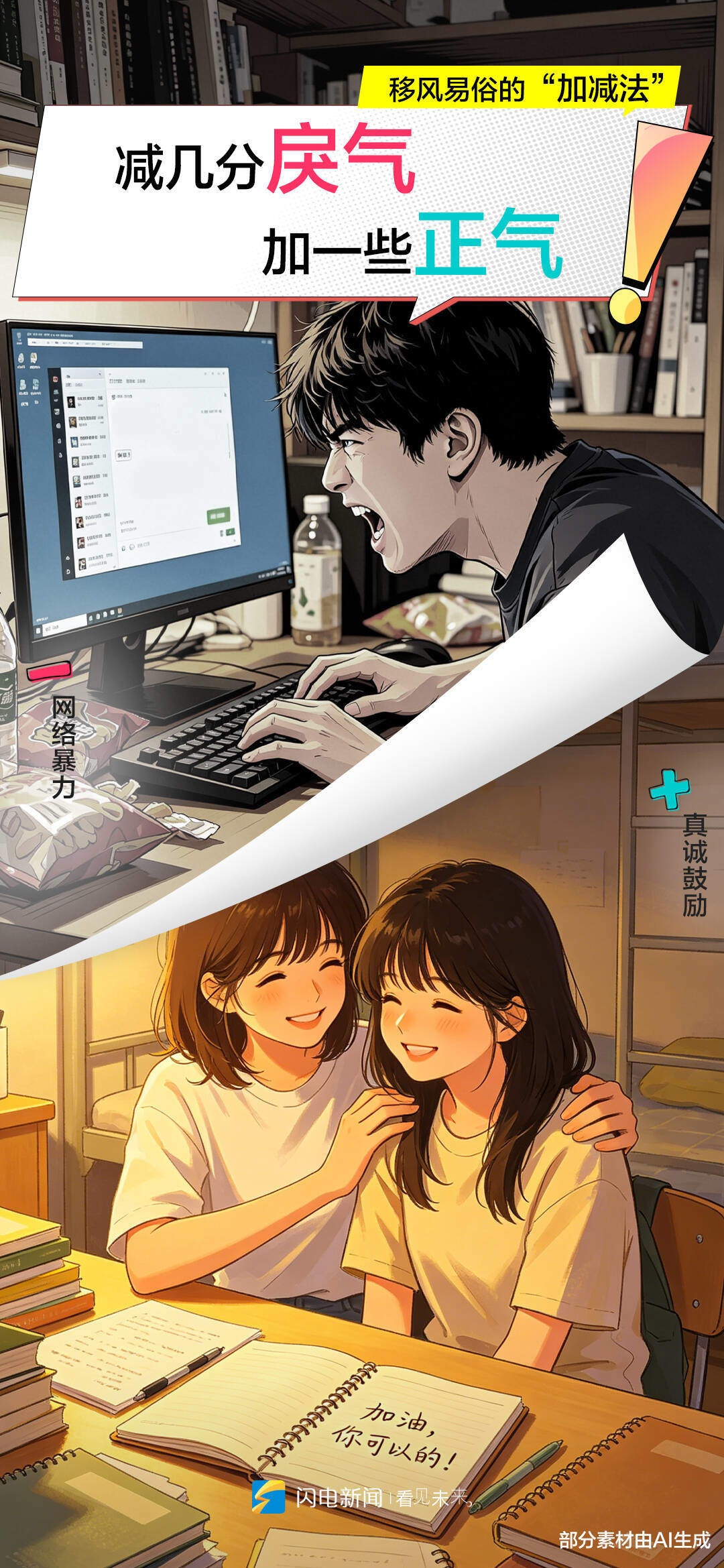 闪电海报｜“老习俗”“新面貌”