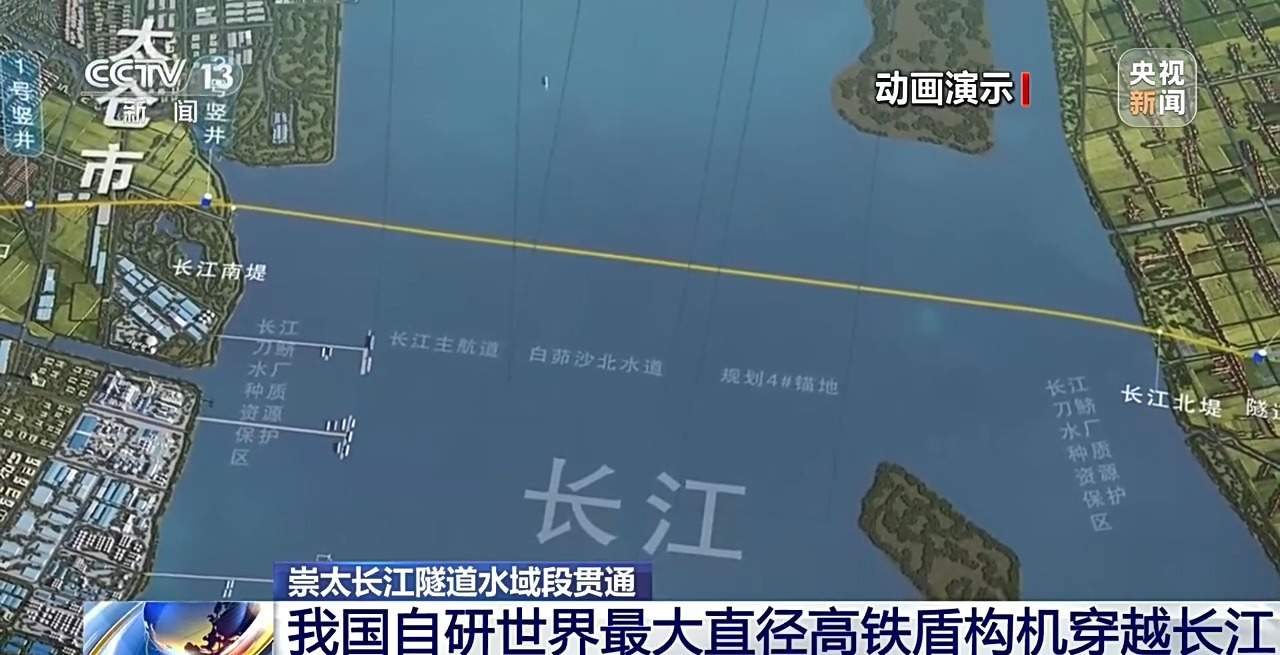 毫米级盾构掘进！揭秘崇太长江隧道背后的硬核科技