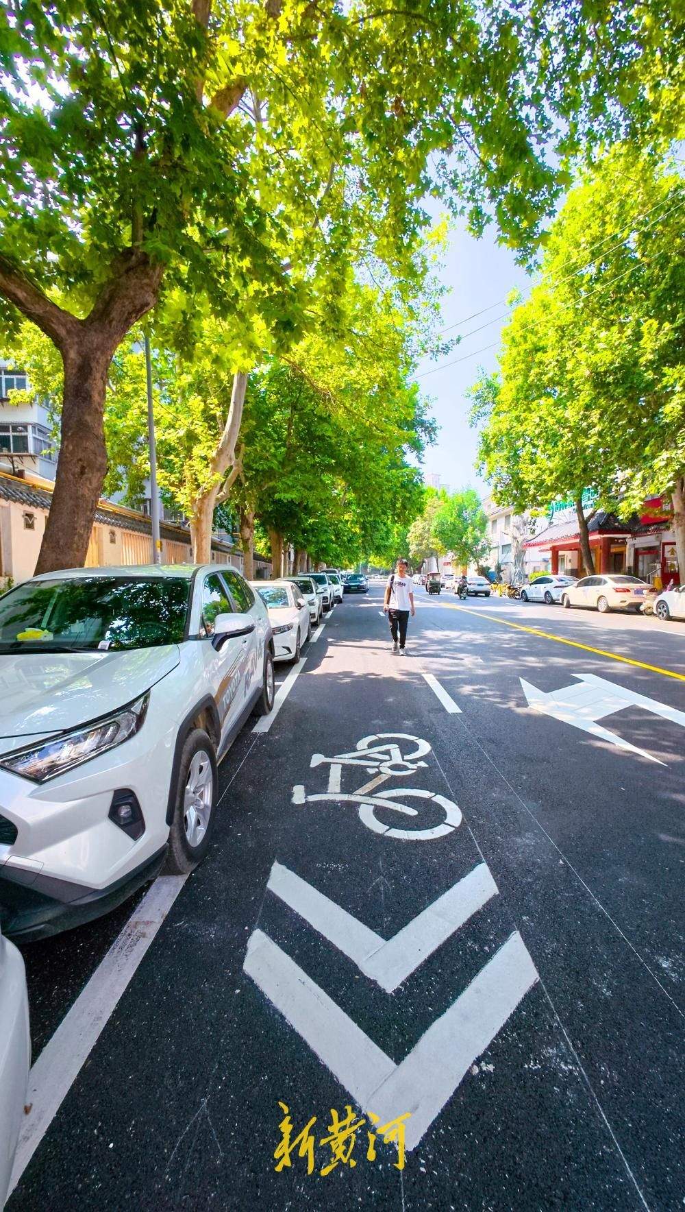 槐苑文化体育公园周边道路焕新升级