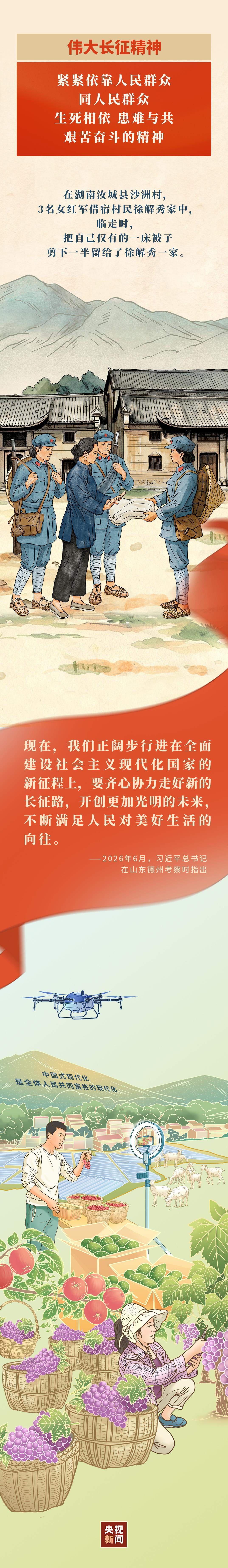 时政微观察丨伟大远征 精神永续