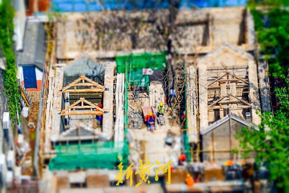百年建德里修缮  济南老商埠民居将焕新重生