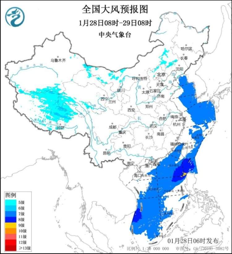 假期伊始全国大部地区天气晴好气温回升,东北仍有降雪