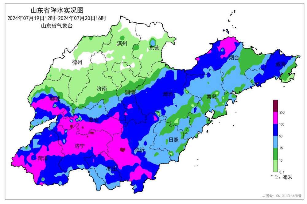 山东本轮降雨基本结束 21日夜间起再迎明显降雨