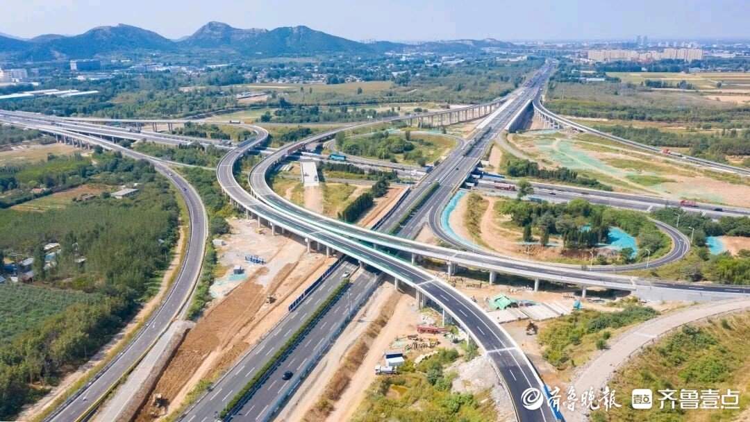 济南南绕城改扩建路基、桥梁、隧道同步推进，明年年底建成通车