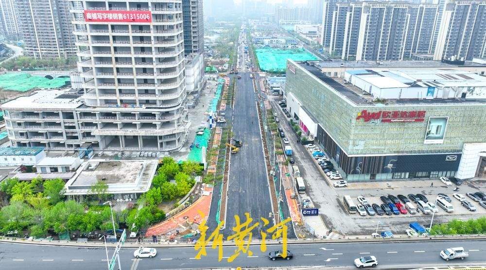 济南水屯路南端百米路段打通 北湖片区南北动脉将全线贯通