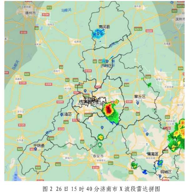 预计26日傍晚，济南市市区部分地区有分散性雷阵雨，伴有7级雷雨阵风
