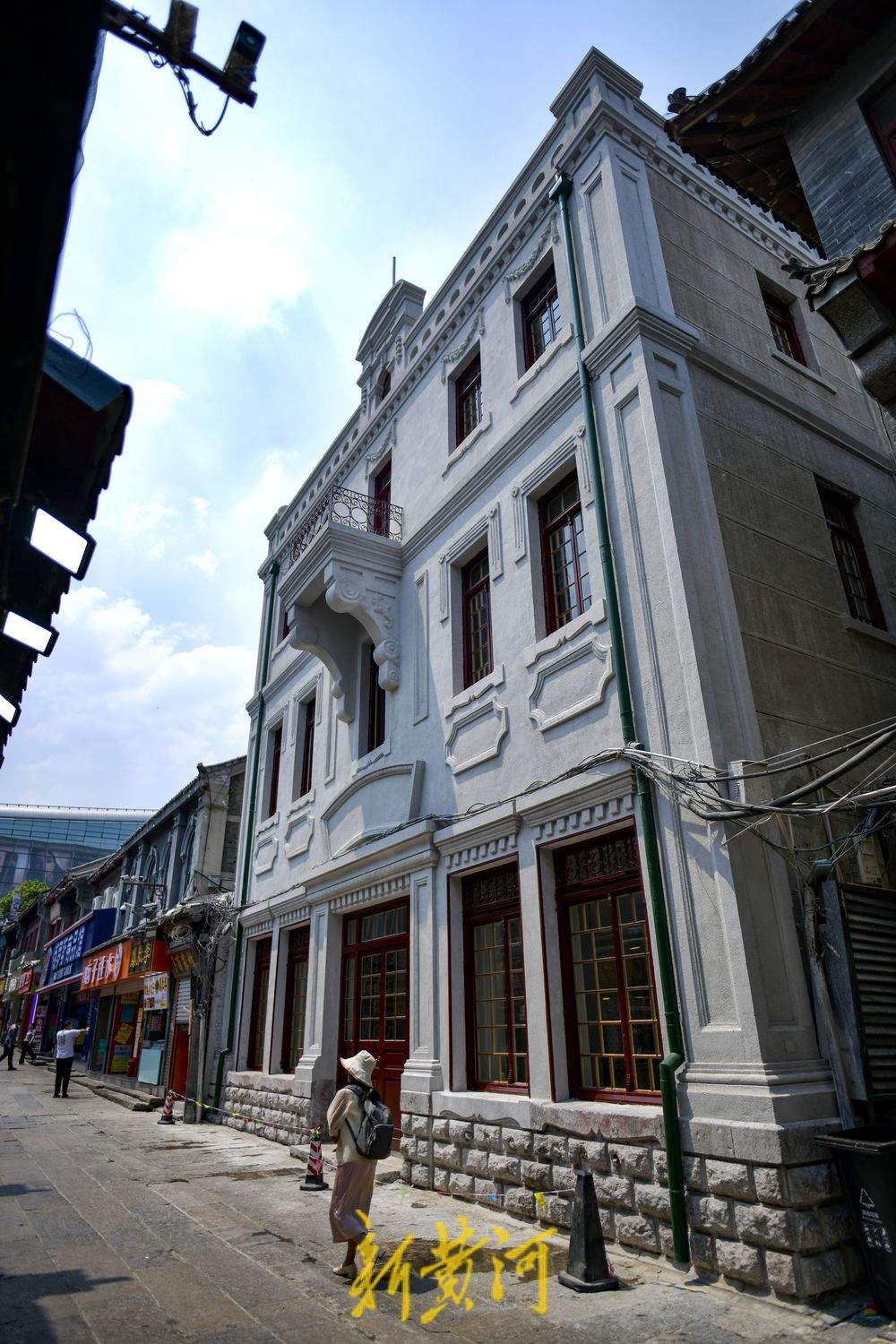 老楼新生！济南芙蓉街百年小楼修缮展新姿