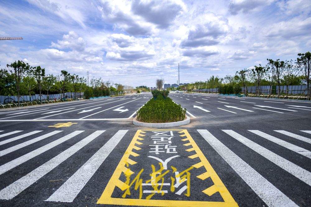 唐冶中路北延揭面纱 紧邻地铁彭家庄站