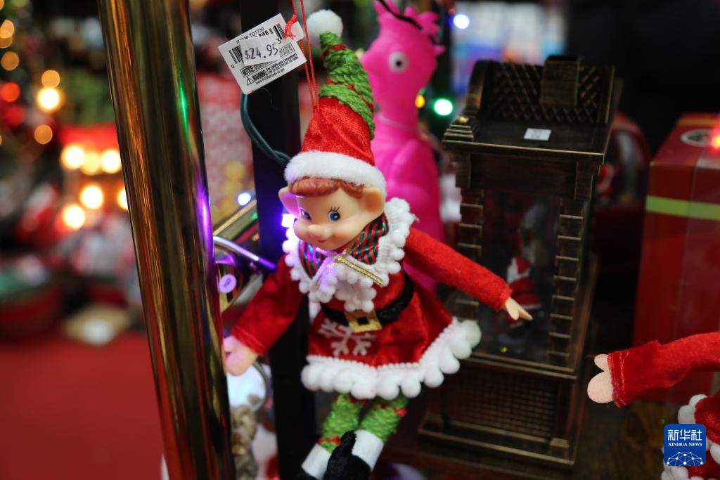 记者手记｜美国圣诞季遭遇“价签冲击”