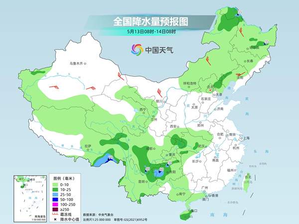 本周北方将现大范围高温 中东部降雨发展增多