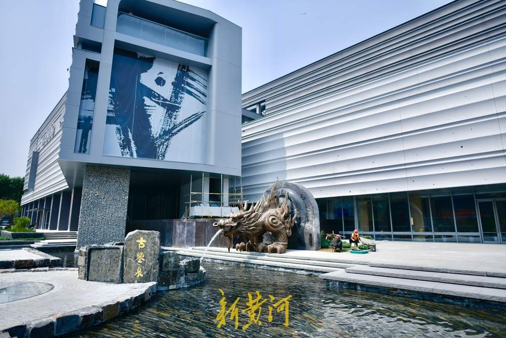 项目强省会｜济南新建艺术中心露全貌，泉水喷涌串起一院一馆 