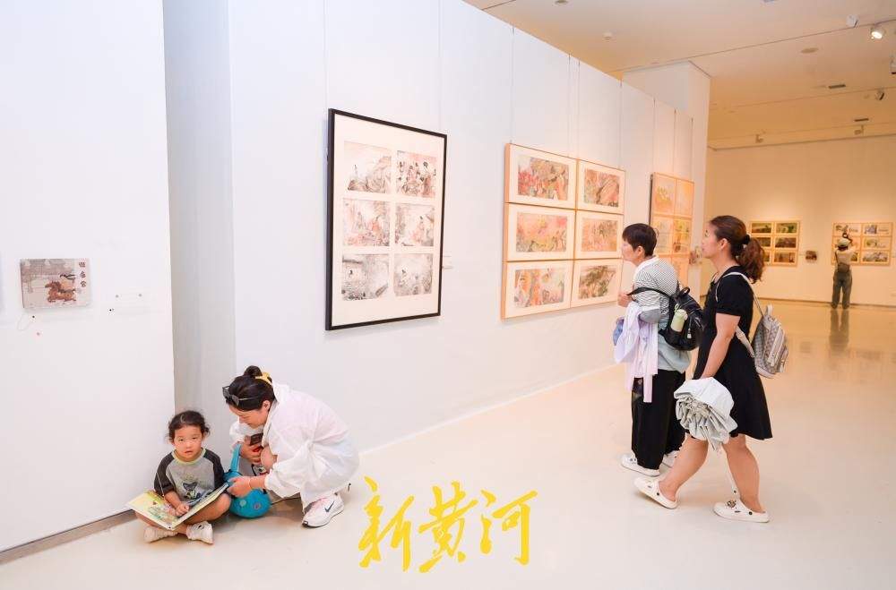 以画笔对话童心、以精品回应时代：179件原创佳作亮相泉城济南