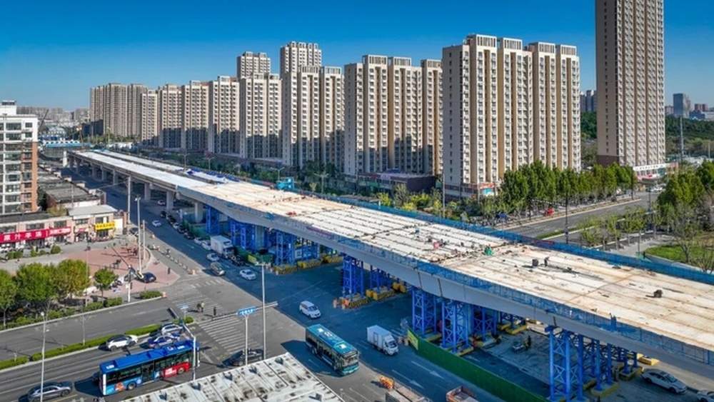 项目强省会｜济南凤凰黄河大桥实现连续“跨越”，多个节点相继合龙