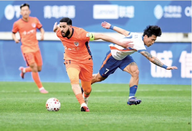 1比4！泰山队15年来首次不敌青岛海牛
