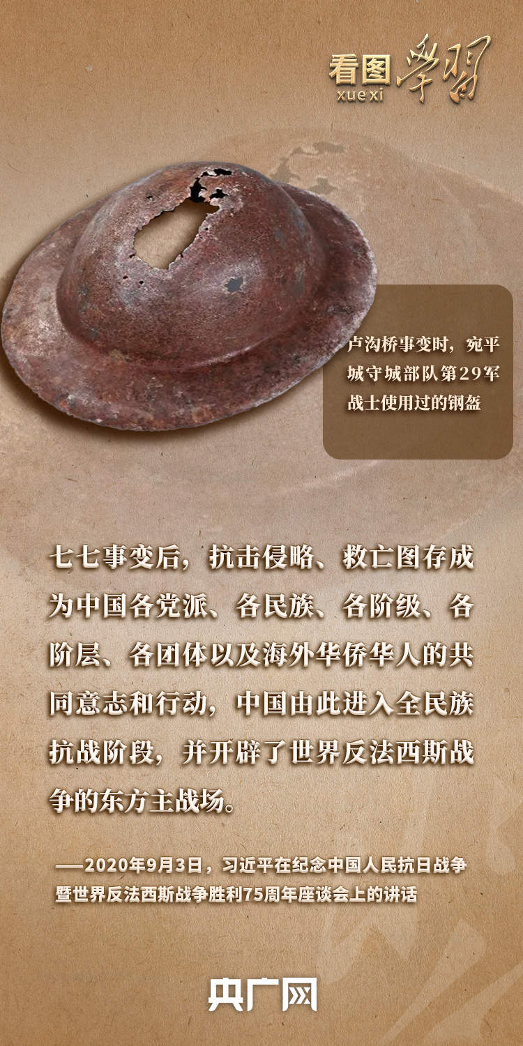 看图学习丨从抗战文物中感悟伟大抗战精神