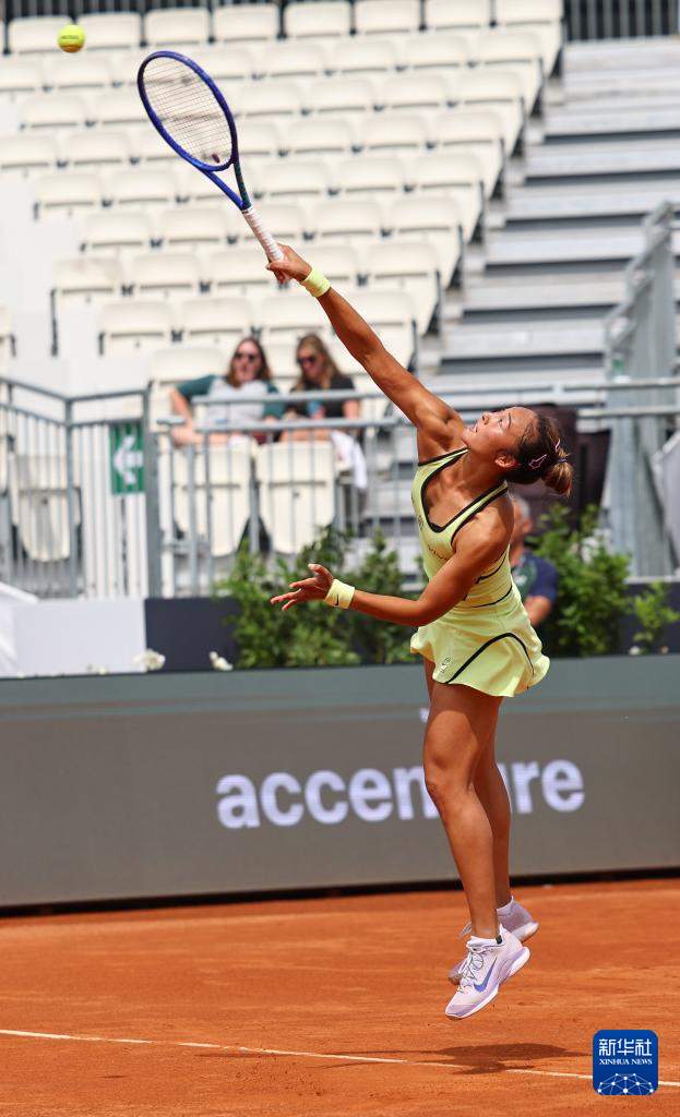 WTA1000罗马站：郑钦文晋级