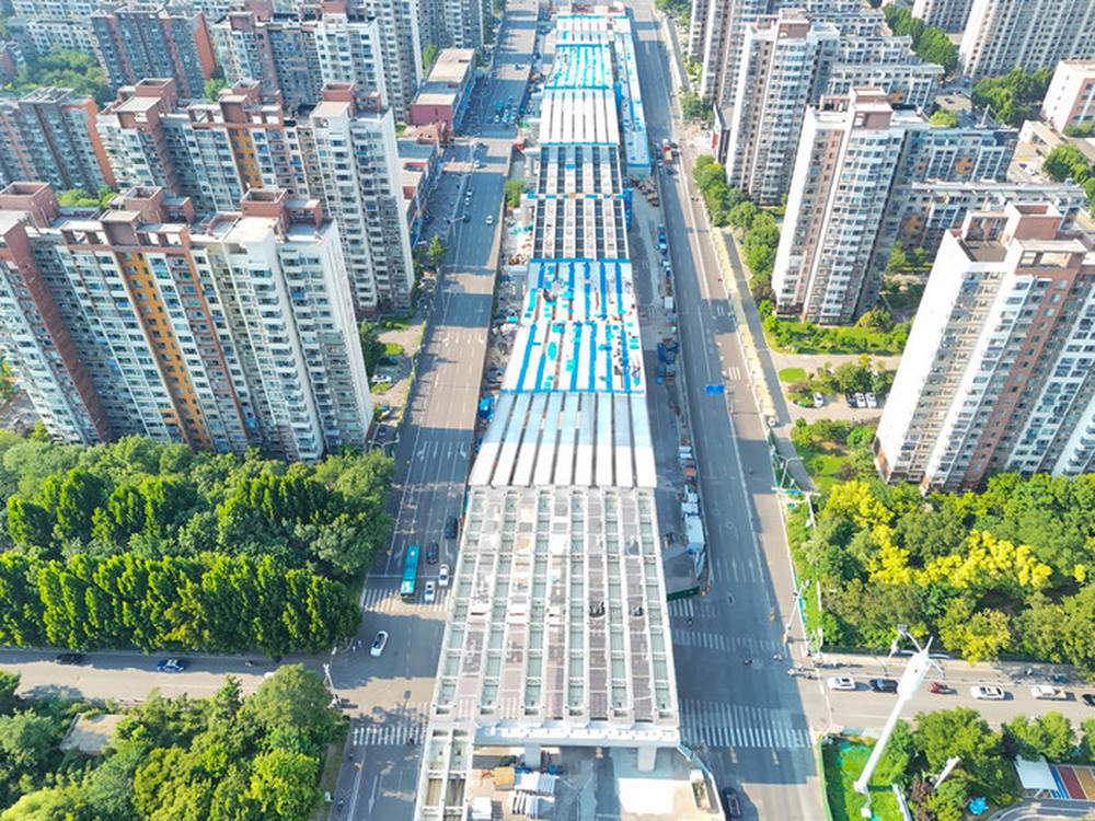 雏形初现！济南凤凰黄河大桥南延工程五工区匝道施工加速推进