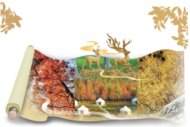 一园一画卷 藏尽老舍笔下的初冬浪漫