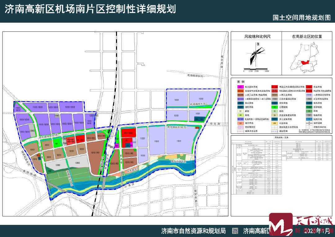 涉及机场、小清河港 济南5片区、7街区最新规划出炉