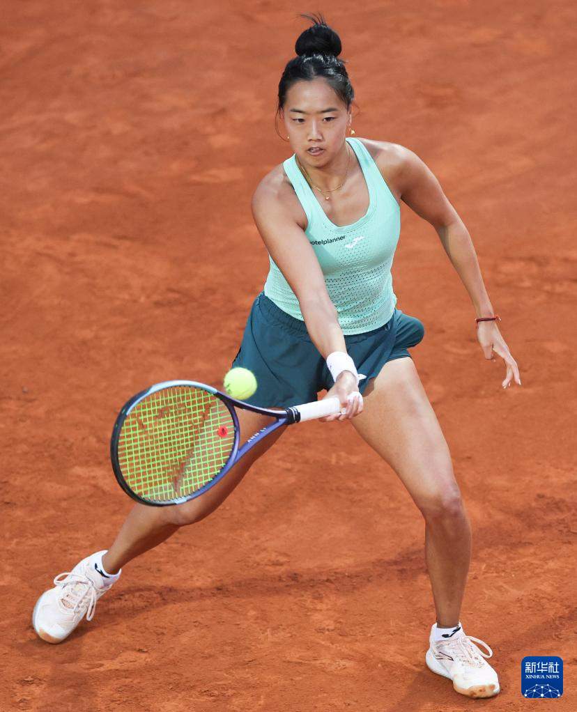 网球——WTA1000罗马站：张帅止步首轮