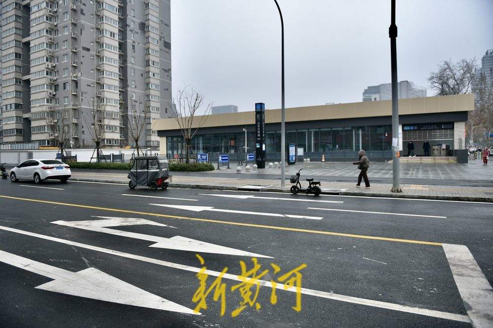 项目强省会｜济南地铁6号线东段站点建成，周边道路陆续恢复通行