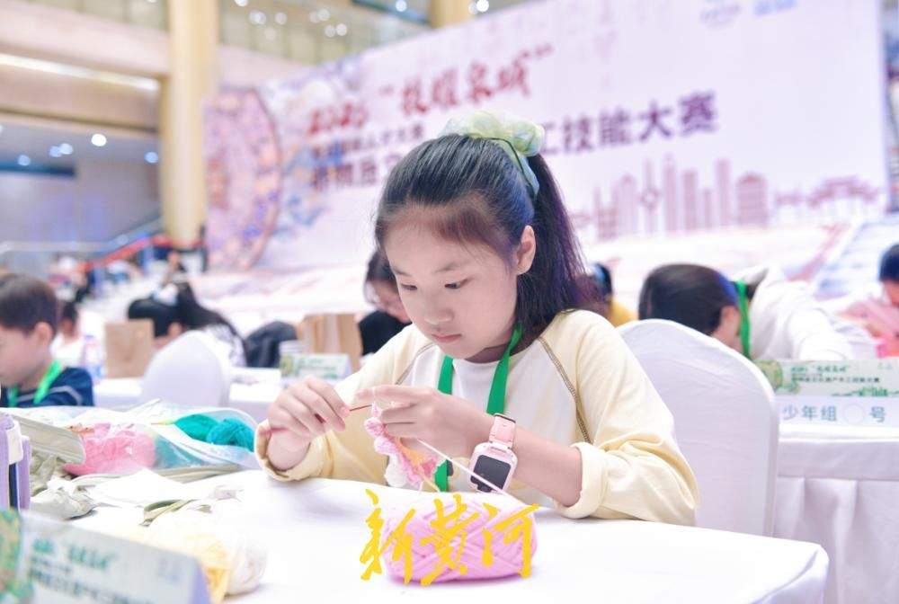 非遗手工技能大赛，小选手亮绝活