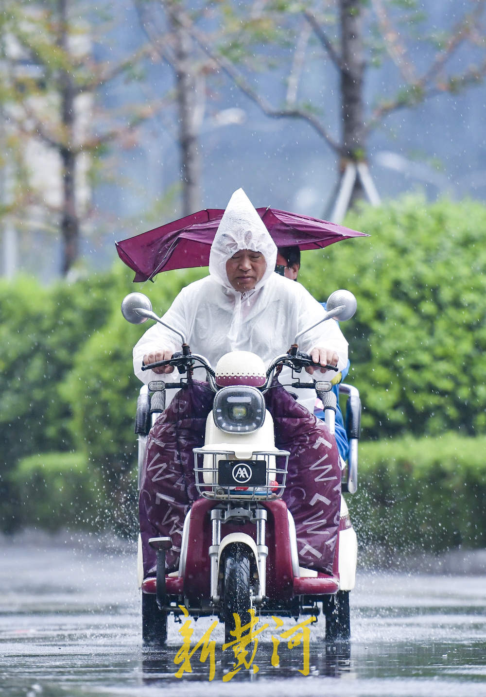 半城风雨半城晴，济南连续三天出现分散性降雨