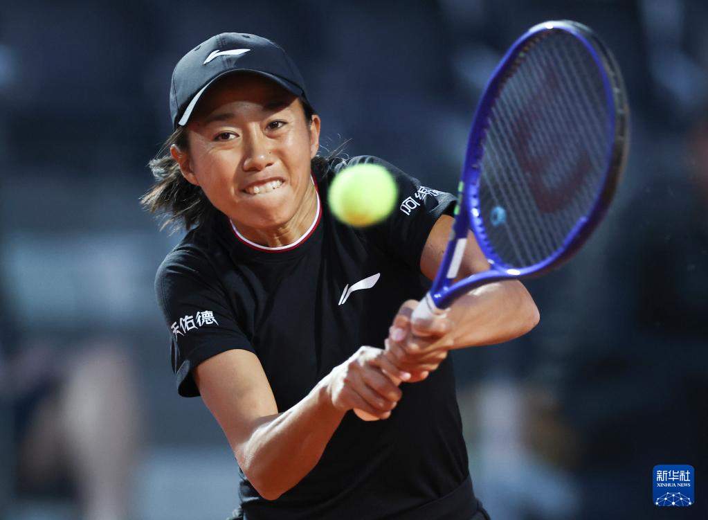 网球——WTA1000罗马站：张帅止步首轮