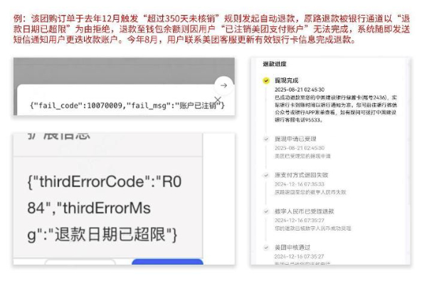 美团回应“退款不到账”问题 已紧急成立专项客服团队