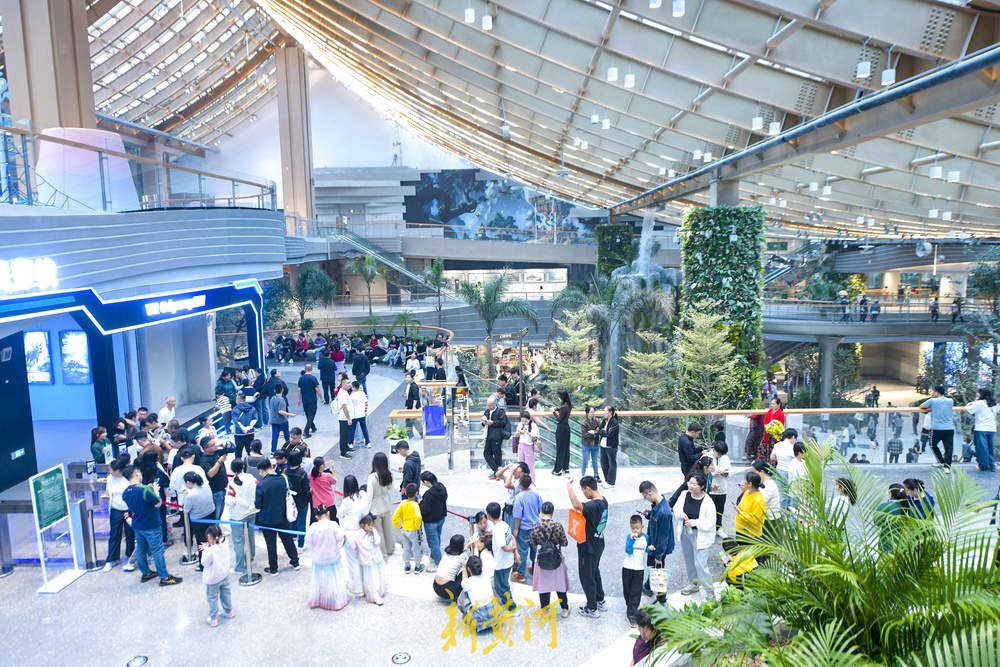 黄河北岸新添热门景点 来鹊华中新园感受亚热带风情