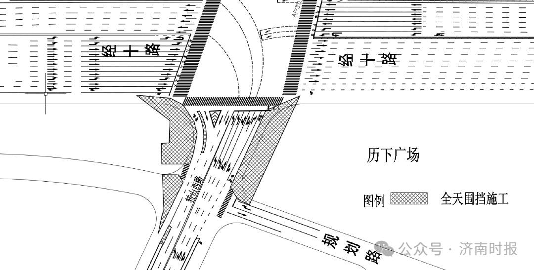 济南地铁7号线最新进展，这里2月28日起施工，为期24个月