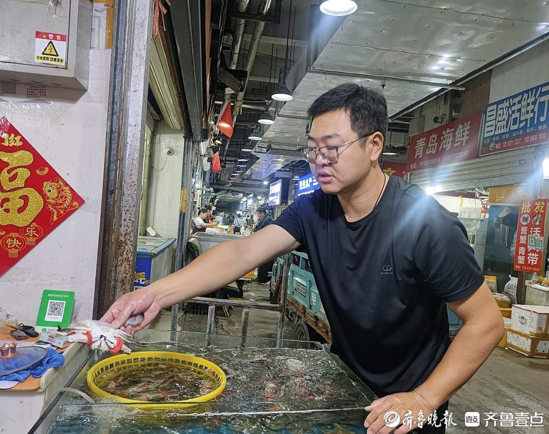 开海后首个凌晨：“鲜”抵泉城！济南“海老板”竞逐“第一口鲜”