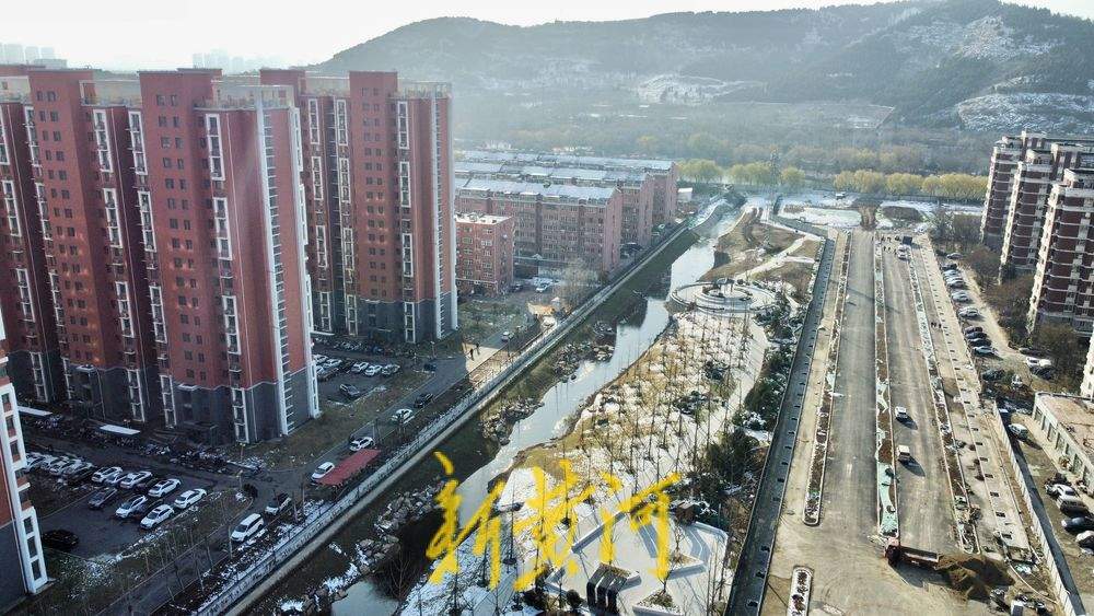 腊山河西路南延 济南生态廊道添新景
