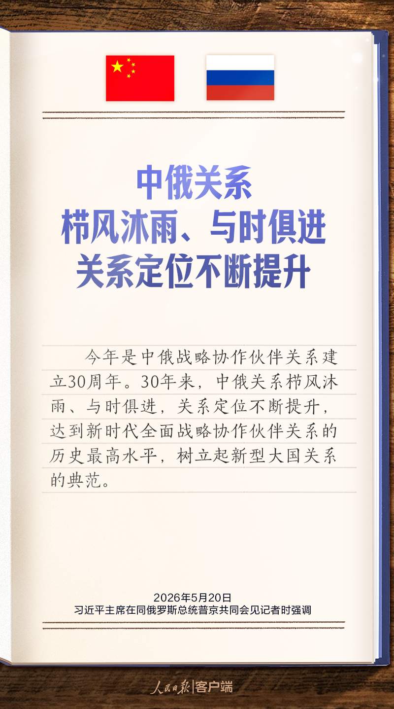 学习笔记丨“推动中俄关系实现更高质量发展”