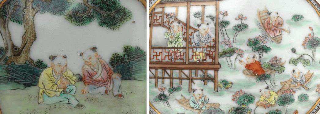 文化中国行·文博日历丨瓷枕上的宋代小孩，扛着荷叶祝你儿童节快乐~