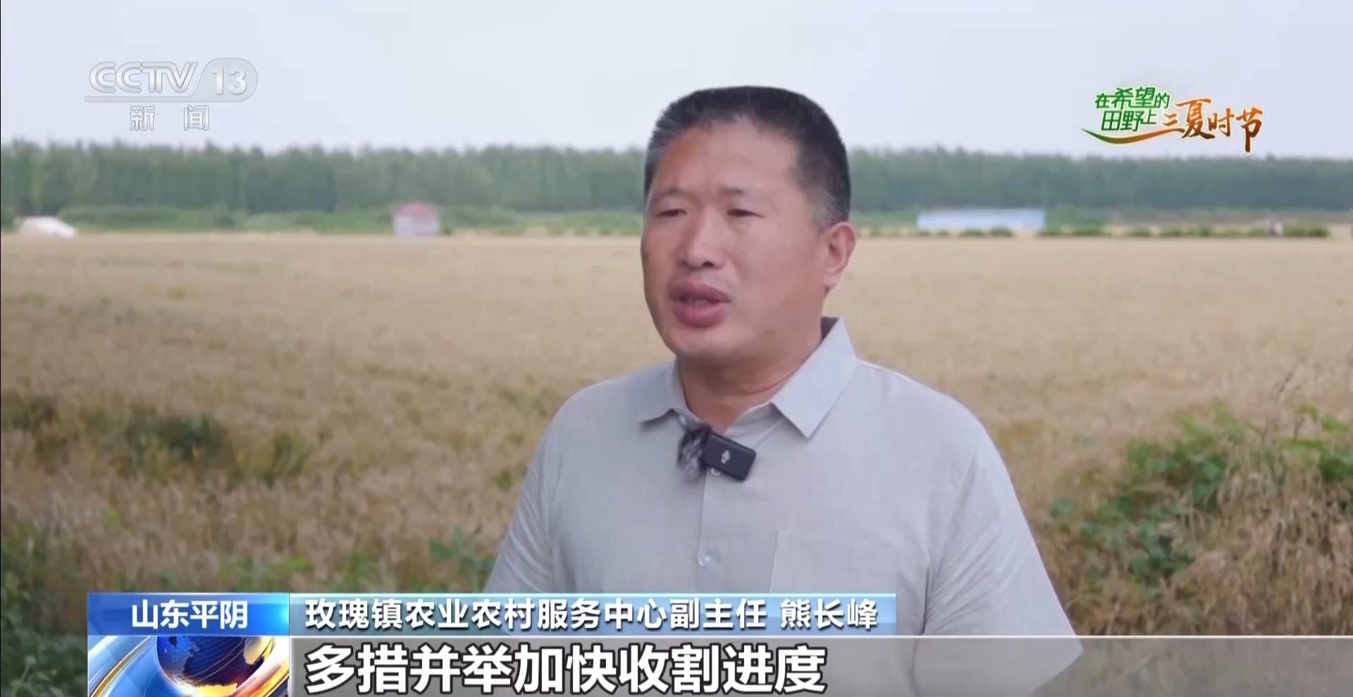 田间“数字哨兵”上岗 智能农机护航“三夏”丰收