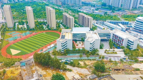 主体工程完工  南北康片区将迎来新小学