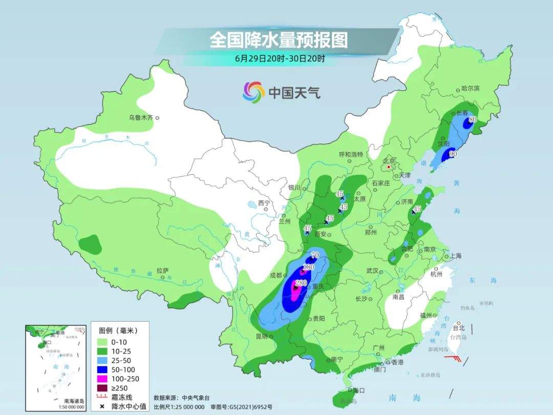 下周这些地方要提前感受三伏天 北方雨季或提前到来