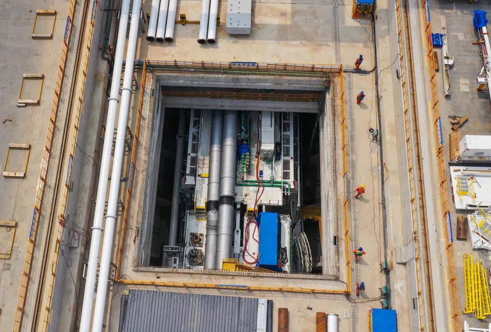 项目强省会｜“山河号”盾构机安装接近尾声，始发进入“倒计时”