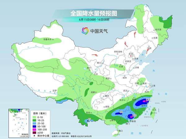 北方高温今明天短暂缓和 南方强降雨依然频繁